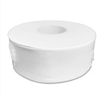 2 Ply Jumbo Toilet Tissue with Individual Wrap White (8 Rolls/Ctn)