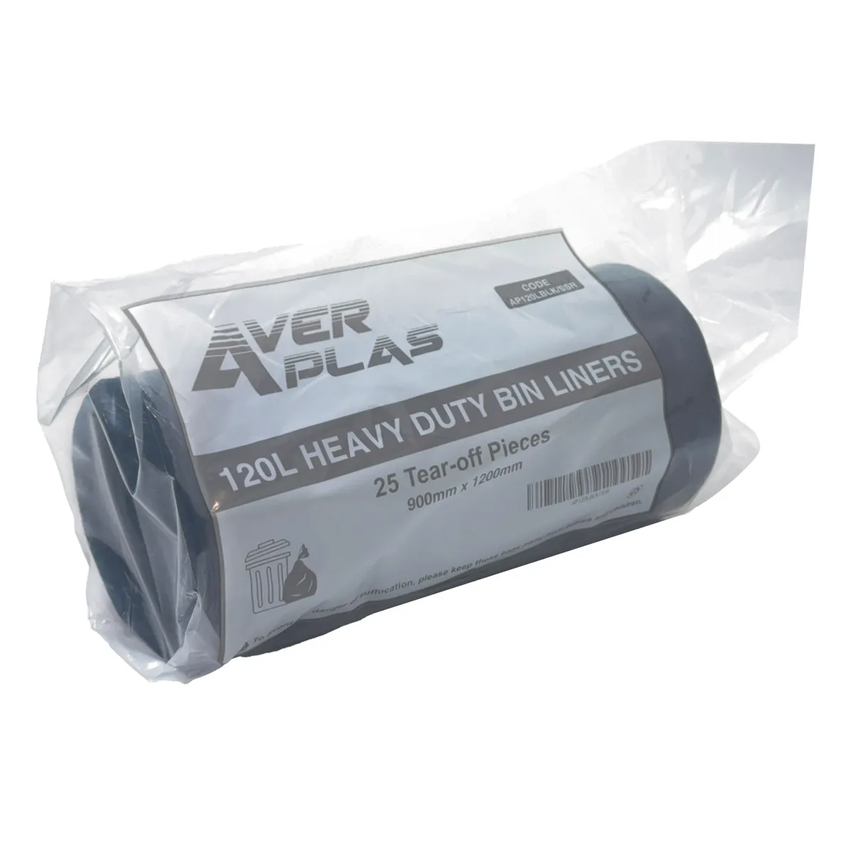 120L BIN LINER BAG 1200mm X 900mm (100pcs/ctn)