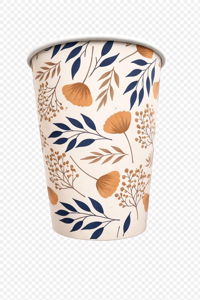 12oz Art Printed single wall Coffee Cup (1000pcs/ctn) premium