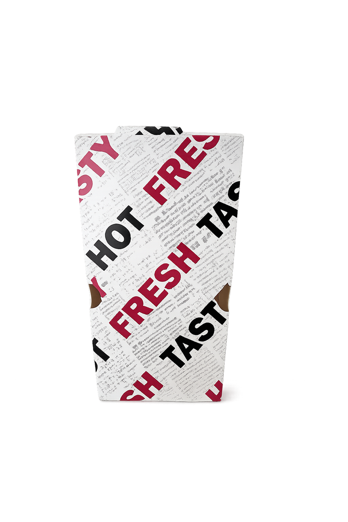 Large Chip Box With Hinge Lid (500pcs/ctn)